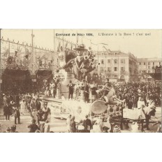 CPA: NICE, LE CARNAVAL. Animée. Années 1920. (1)