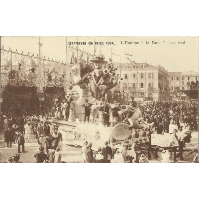 CPA: NICE, LE CARNAVAL. Animée. Années 1920. (1)