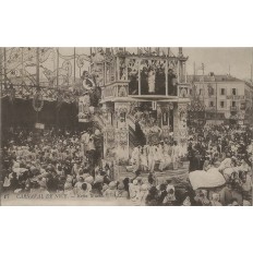 CPA: NICE, LE CARNAVAL. Animée. Années 1920. (12)