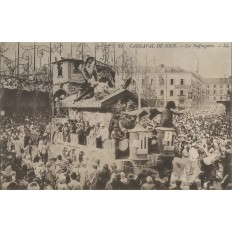 CPA: NICE, LE CARNAVAL. Animée. Années 1920. (18)