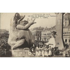 CPA: NICE, LE CARNAVAL. Animée. Années 1920. (22)