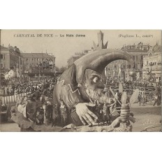 CPA: NICE, LE CARNAVAL. Animée. Années 1920. (26)