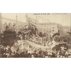 CPA: NICE, LE CARNAVAL. Animée. Années 1920. (4)