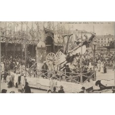 CPA: NICE, LE CARNAVAL. Animée. Années 1920. (9)