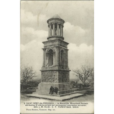 CPA: SAINT-REMY-DE-PROVENCE, LE MAUSOLEE, vers 1910.