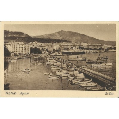 CPA: CORSE, AJACCIO,