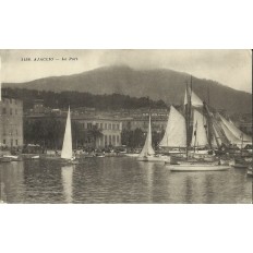 CPA: CORSE, AJACCIO, LE PORT, ANNEES 30.