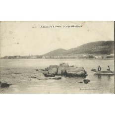 CPA: CORSE, AJACCIO, VUE GENERALE, ANNEES 1900.