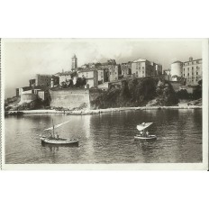 CPA: CORSE, BASTIA, LA CITADELLE ET LA VIEILLE TOUR.