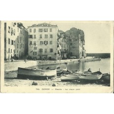 CPA: CORSE, BASTIA, LE VIEUX PORT, ANNEES 1920/30.