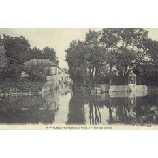 CPA - CRECY EN BRIE - Vue Du Morin - Années 1920