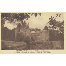 CPA - COURPALAY- Château De Lagrange Ancienne Résid. De Lafayette - Années 1920