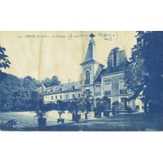CPA - CHESSY - Le Château - Années 1920