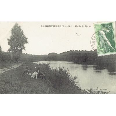 CPA - ARMENTIERES - Bords De La Marne - Années 1920