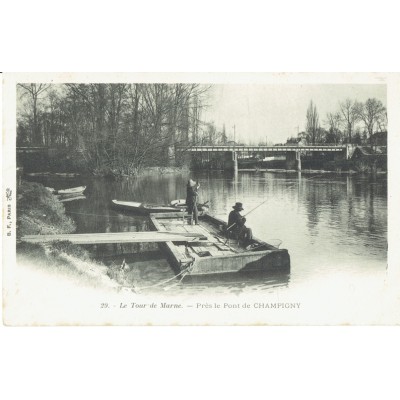 CPA - LE TOUR DE MARNE - Près Du Pont De Champigny - Années 1900
