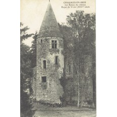 CPA - CHAUMES EN BRIE - Les Ruines Du Château Royal De Vivier - Années 1910