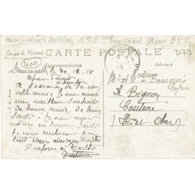 CPA - DAMMARTIN EN GOELE - Le Quartier Des "Oulches" - Années 1910
