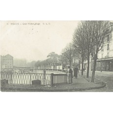 CPA - MEAUX - Quai Victor Hugo - Années 1900