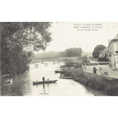 CPA - MARY SUR MARNE - Les Châlets - Pont Du Chemin De Fer - Années 1910
