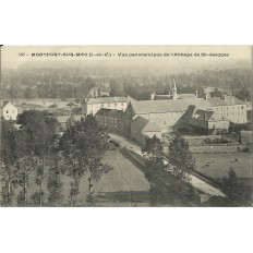 CPA: MONTFORT-SUR-MEU, Vue Panoramique de l'Abbaye de Saint-Jacques, Années 1900