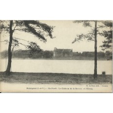 CPA: PAIMPONT, Le Chateau de la Brosse et l'Etang, Années 1900