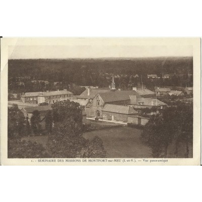 CPA: MONTFORT-SUR-MEU, SEMINAIRE DES MISSIONS, Années 1930