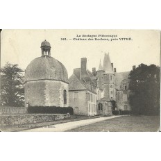 CPA: VITRE, Le Chateau des Rochers, vers 1900