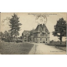 CPA: PAIMPONT. Le Chateau de Brocéliande, Années 1910