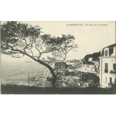 CPA: MARSEILLE, UN COIN DE LA CORNICHE,vers 1910