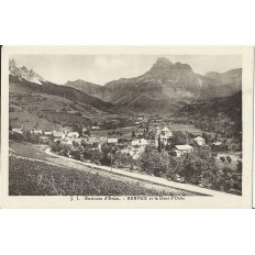 CPA: ENVIRONS D'EVIAN-LES-BAINS. BERNEX ET LA DENT D'OCHE. Années 1910.