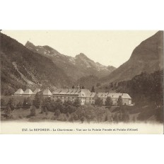 CPA: LE REPOSOIR, LA CHARTREUSE, VUE SUR LA POINTE PERCEE. Années 1910.