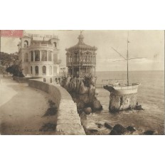 CPA - NICE, LE RESTAURANT DE LA RESERVE, vers 1900.