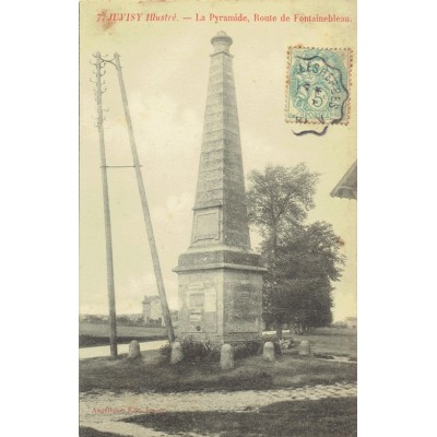 CPA - JUVISY - La Pyramide, Route De Fontainebleau - Années 1900
