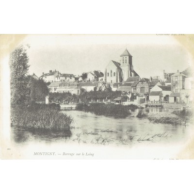 CPA - MONTIGNY - Barrage Sur Le Loing - Années 1920