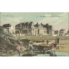 CPA: PARAME. LE GRAND HOTEL ET LA PLAGE, Années 1910