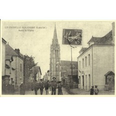 AGRANDISSEMENT CPA 1900: LA CHAPELLE-SUR-ERDRE, Sortie de