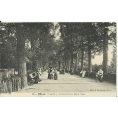 CPA: DINAN, Promenade des Petits Fossés, vers 1910