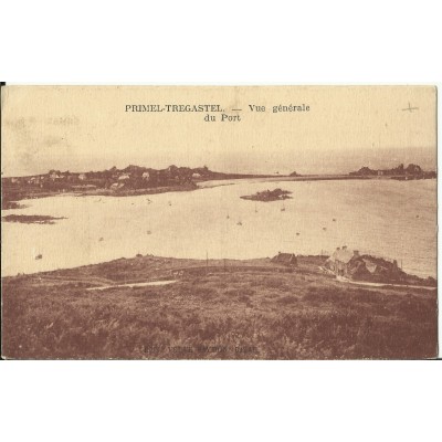 CPA: PRIMEL-GASTEL, Vue Générale du Port, vers 1900
