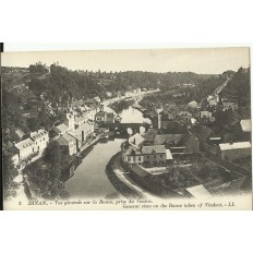 CPA: DINAN, Vue Générale sur la Rance, vers 1900