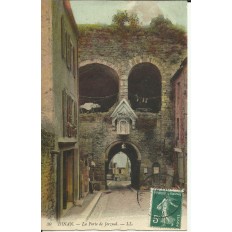 CPA: DINAN,Porte de Jerzual, couleurs, années 1900