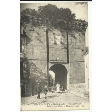 CPA: DINAN, La Porte Saint-Louis (1910)
