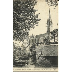 CPA: CHATEAUNEUF-DU-FAOU, N-D.des Portes, vers 1900