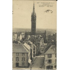 CPA: SAINT-POL-DE-LEON, Vue Générale, vers 1910