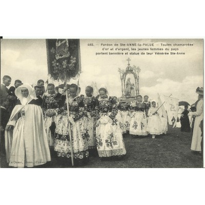 CPA: STE-ANNE LA PALUE, Procession du Pardon, vers 1920