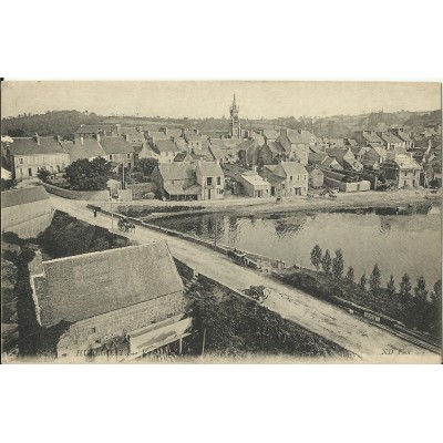 CPA: HUELGOAT, Vue Générale, vers 1900