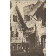 CPA: QUIMPERLE, Café de boissons, vers 1910