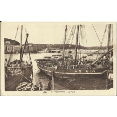 CPA: AUDIERNE, Le Port, vers 1920