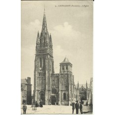 CPA: LE FOLGOET, l'Eglise, années 1900