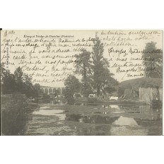 CPA: DAOULAS, Etang et Viaduc, années 1900