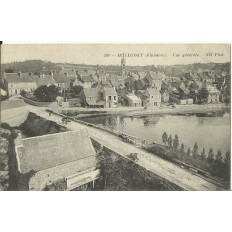 CPA: HUELGOAT, une Vue Générale, vers 1900